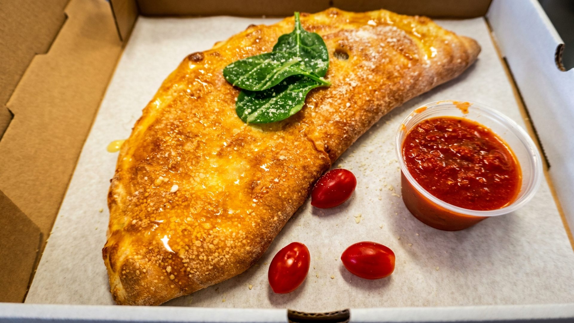 The Cheese Calzone