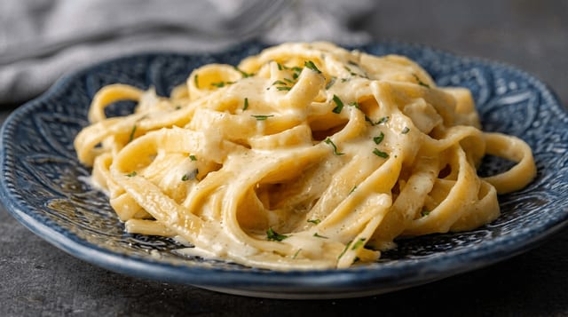 Fettuccine Alfredo.